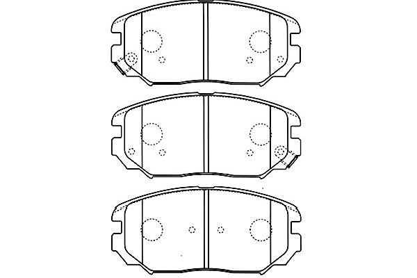 KAVO PARTS Jarrupala, levyjarru BP-3029